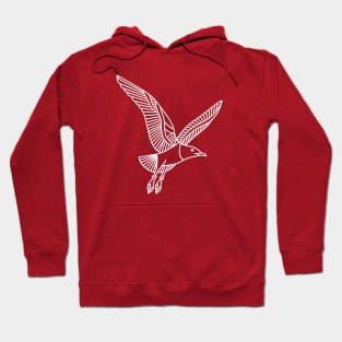 Seagull (White) Hoodie